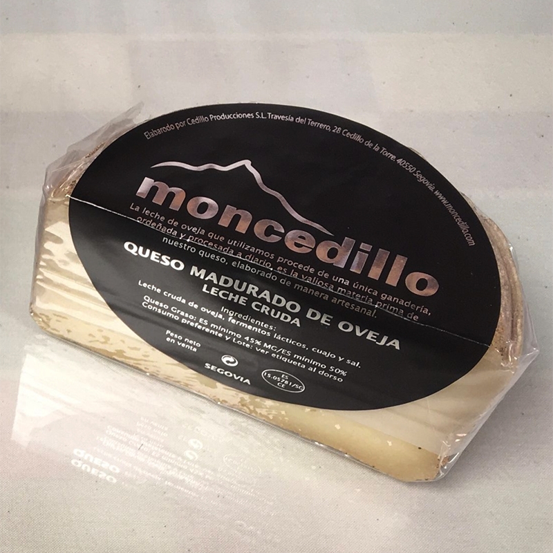 Cured Sheep Cheese MONCEDILLO 1/2 | Gourmet Cheese Moncedillo