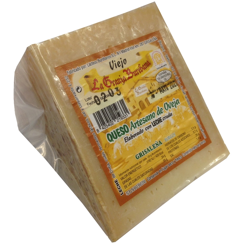 Old Cheese LA GRANJA BUREBANA 400g | Tienda Gourmet Delicatessen