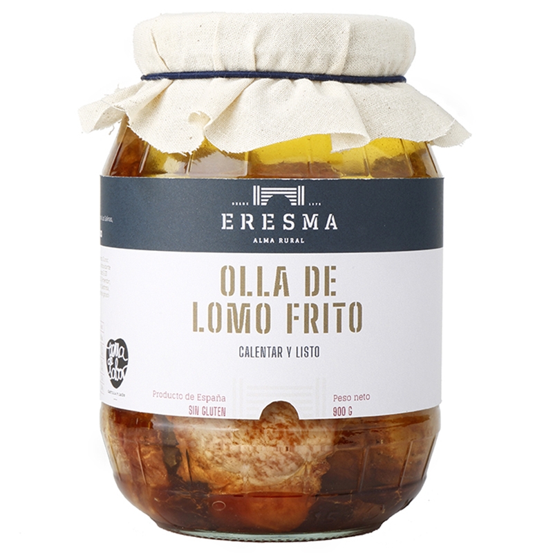 Olla de Lomo Frito Alto Oleico Eresma 500g | Comprar Lomo Frito