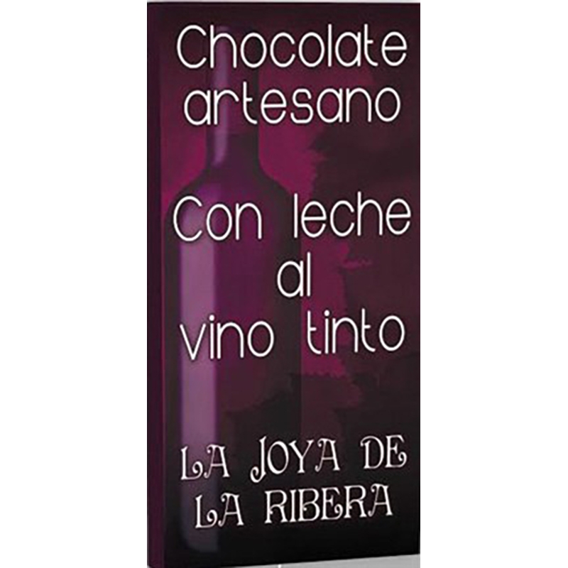Milk Chocolate with Red Wine La Joya de la Ribera | El Beato Store