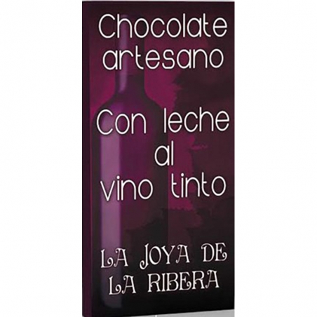 Milk Chocolate with Red Wine La Joya de la Ribera | El Beato Store