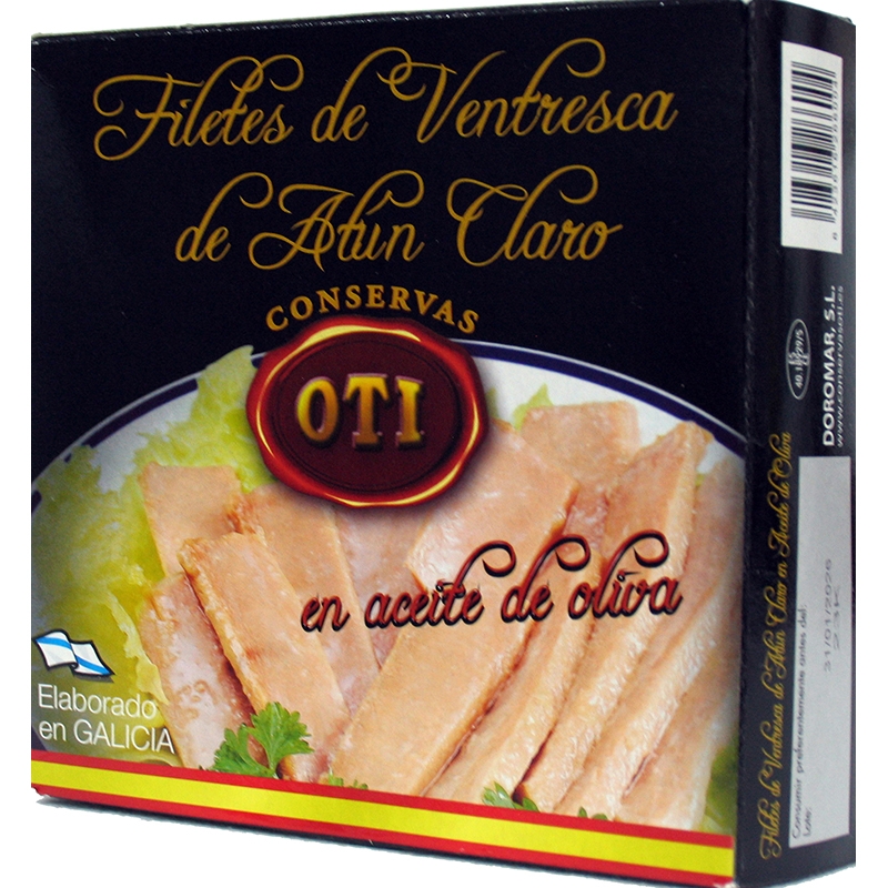Tuna Belly Fillets with Olive Oil 270g Oti | Gourmets Foods Store