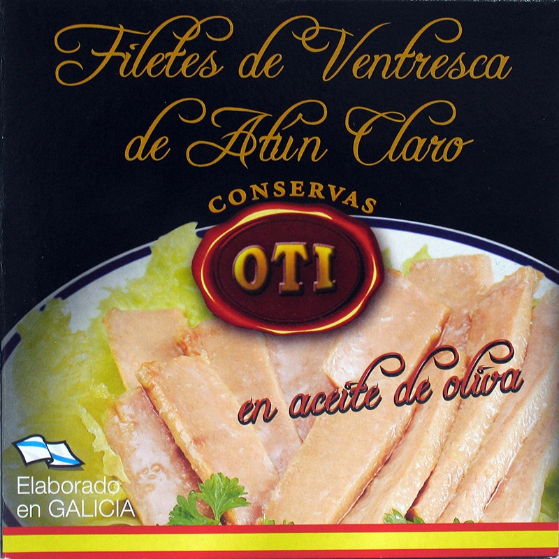 Tuna Belly Fillets with Olive Oil 270g Oti | Gourmets Foods Store
