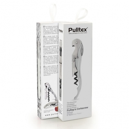 Pulltap's Classic Silver Corkscrew Pulltex | Pulltex Store