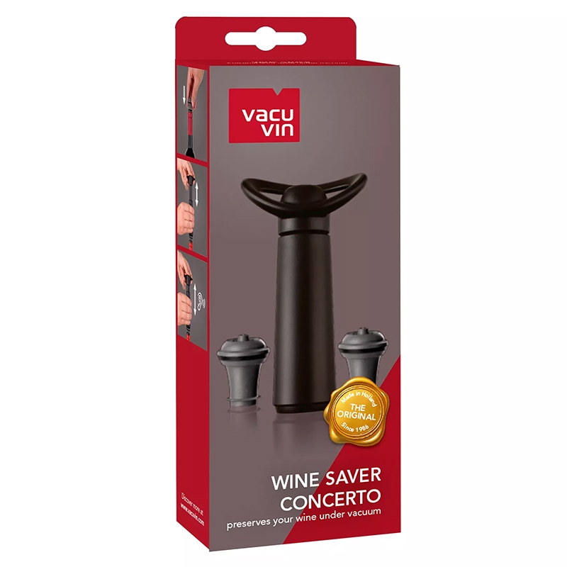 Wine Saver Cocerto with 2 Stoppers Vacu Vin | Vacu Vin Store
