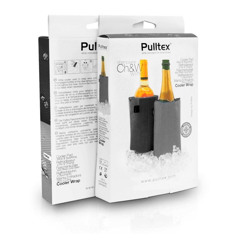 Wine Cooler Black & Grey Pulltex | Pulltex Store