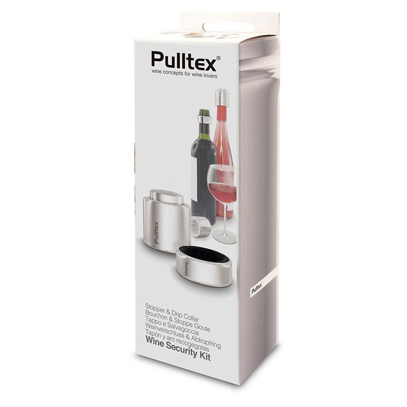 Tapón y Aro Recogegotas Wine Kit Security Pulltex | Tienda Pulltex