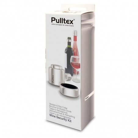 Tapón y Aro Recogegotas Wine Kit Security Pulltex | Tienda Pulltex