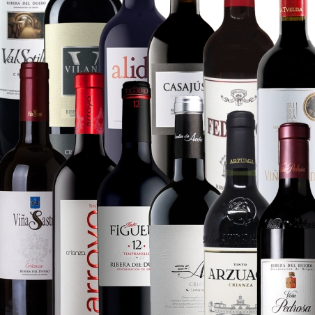 Crianza Red Wine Ribera del Duero Selection - 12 Bottles