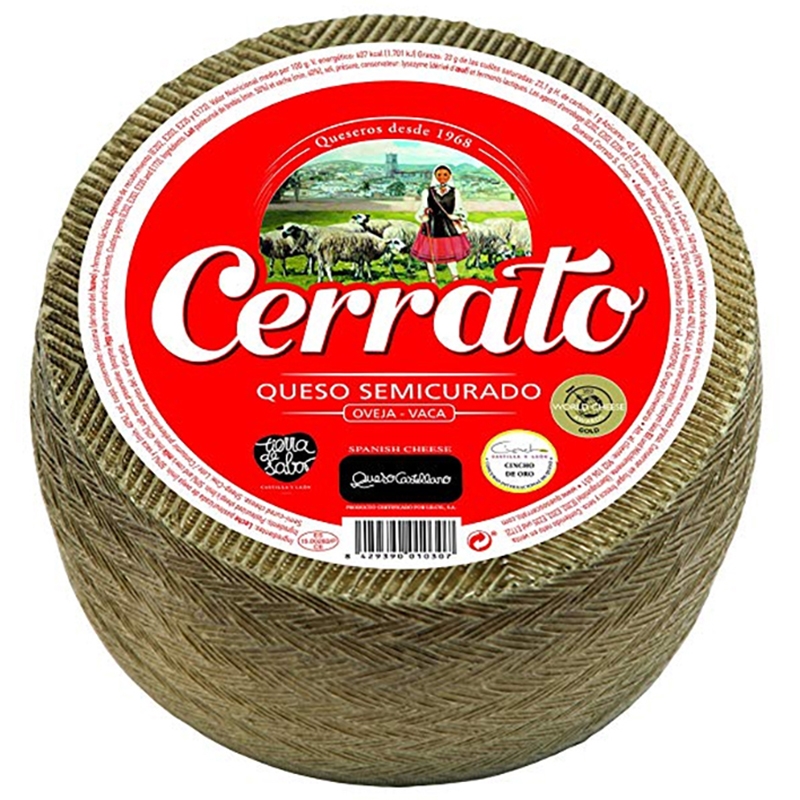 Semi-Cured Cheese Cerrato Pastora 1kg | Cerrato Cheese Shop