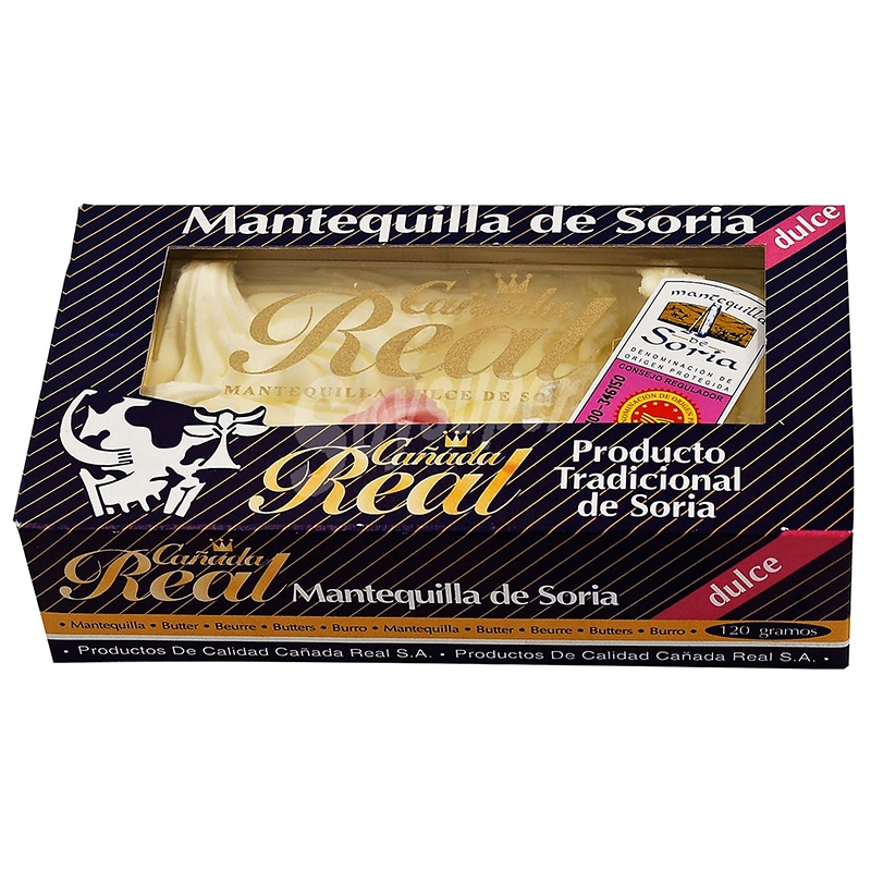Mantequilla Dulce de Soria Cañada Real 120g | Comprar Mantequilla
