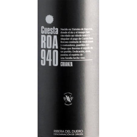 Cuesta Roa 940 Crianza - Bodegas Cuestaroa