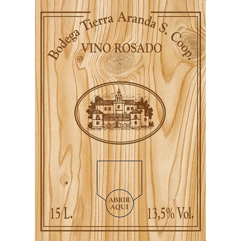 Bag in Box Tierra Aranda Rosé Wine 15L - Bodega Tierra Aranda