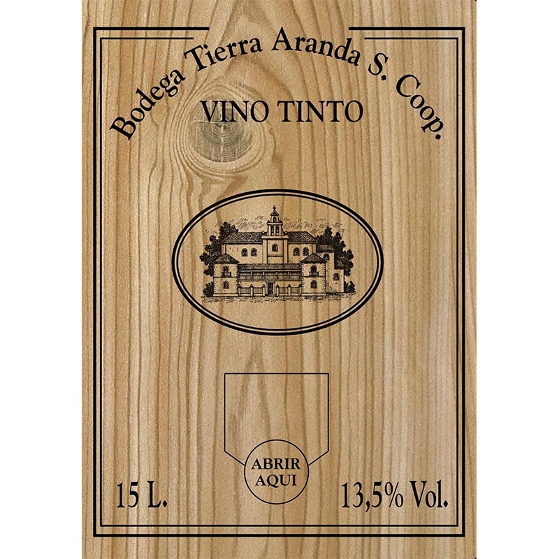 Bag in Box Tierra Aranda Red Wine 15L - Bodega Tierra Aranda