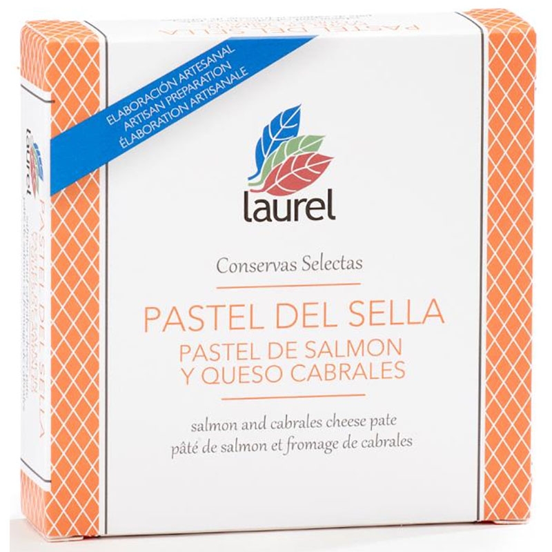 Salmon and Cabrales Cheese Pate Laurel | Preserves Online Conservas Laurel