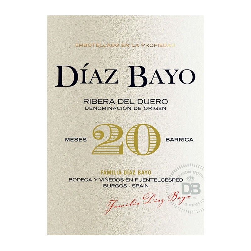 Díaz Bayo 20 Meses - Ribera del Duero
