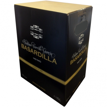Bag in Box Basardilla Tinto Crianza 15L Olmedillo de Roa - Bodegas Carrillo García
