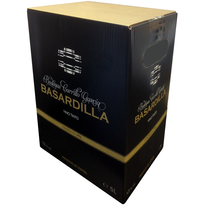 Bag in Box Basardilla Tinto Crianza 5L Olmedillo de Roa - Bodegas Carrillo García